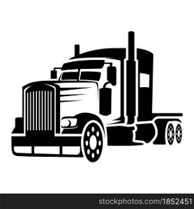 Truck icon vector logo company template illustration.