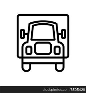 truck icon vector template