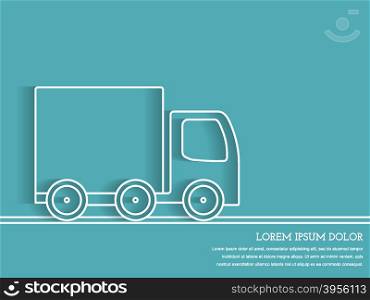 Truck Outline - Delivery Concept