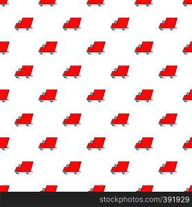 Truck pattern. Cartoon illustration of truck vector pattern for web. Truck pattern, cartoon style