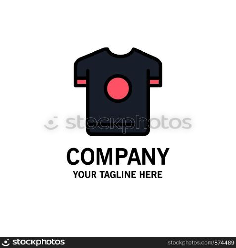 Tshirt, Shirt, Sport, Spring Business Logo Template. Flat Color