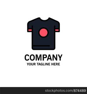 Tshirt, Shirt, Sport, Spring Business Logo Template. Flat Color