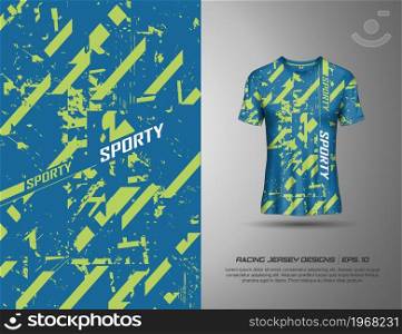 Tshirt sport background for extreme jersey team, racing, cycling, football, motocross, gaming, backdrop, wallpaper.