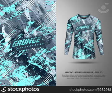 Tshirt sport grunge background for extreme jersey team, racing, cycling, football, motocross, gaming, backdrop, wallpaper.