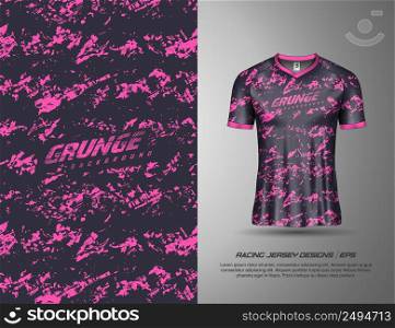Tshirt sport grunge background for jersey team, racing, cycling, football, motocross, gaming, backdrop, wallpaper.