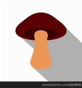 Tubular mushroom icon. Flat illustration of tubular mushroom vector icon for web. Tubular mushroom icon, flat style