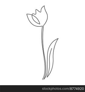 Tulip icon design vector illustration