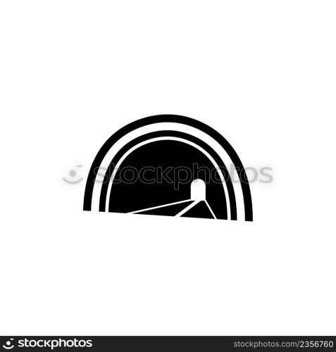 tunnel icon vector design templates white on background