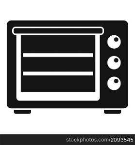Turbo convection oven icon simple vector. Electric grill stove. Gas fan oven. Turbo convection oven icon simple vector. Electric grill stove