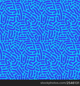 Turing Organic Motif Vector Seamless Pattern. Awesome for classic product design, fabric, backgrounds, invitations, packaging design projects. Surface pattern design.