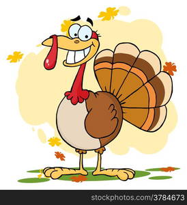 Turkey Cartoon Character