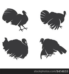 Turkey logo vector design template