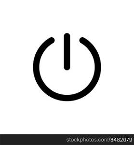 turn off,on icon vector template