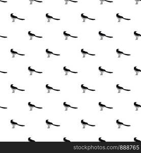 turning magpie pattern seamless vector repeat for any web design. Turning magpie pattern seamless vector