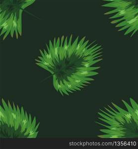 turquoise and green tropical leaves. Seamless graphic design with amazing palms. Fashion, interior, wrapping, packaging suitable. Realistic palm leaves.. turquoise and green tropical leaves. Seamless graphic design with amazing palms. Realistic palm leaves.