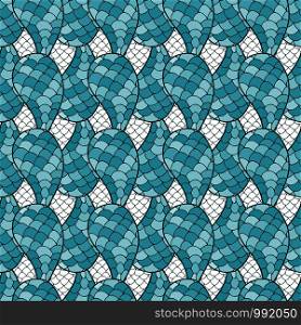 Turquoise seamless pattern. Repeat vector background for design. Pattern textile print. Turquoise seamless pattern. Repeat vector background for design. Pattern textile print.