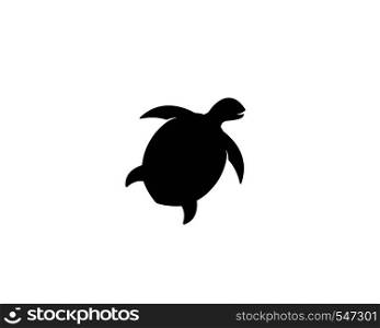 Turtle icon illustration design template