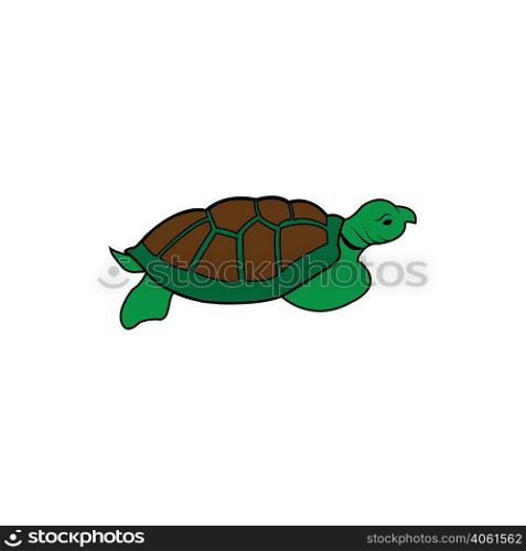 turtle logo icon vector design template