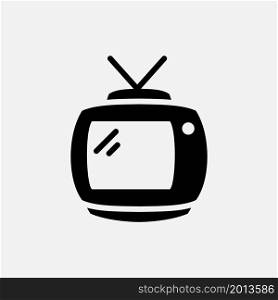 tv icon solid style