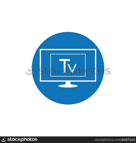 tv icon vector illustration template design