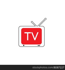 tv icon vector illustration template design