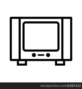 tv icon vector template illustration logo design