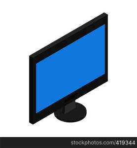 TV isometric 3d icon isolated on a white background. TV isometric 3d icon