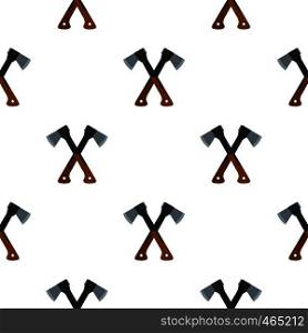 Two axes pattern seamless flat style for web vector illustration. Two axes pattern flat