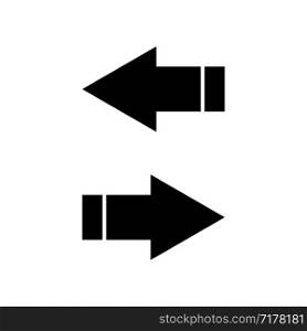 Two black arrows. Icons with arrows. Arrow. Vector arrows. Arrow vector icons in different directions. Eps10. Two black arrows. Icons with arrows. Arrow. Vector arrows. Arrow vector icons in different directions