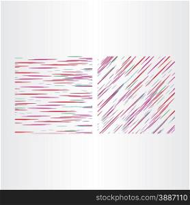 two color line textures background