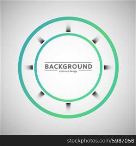 Two colored circle on a gray background.. Two colored circle on a gray background