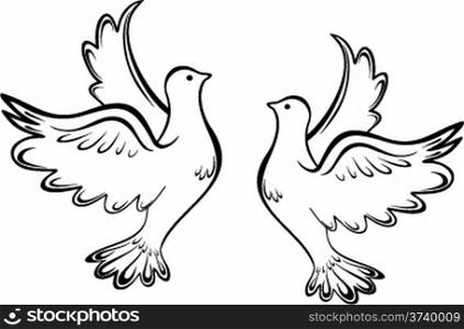Two dove