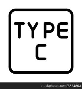 Type-C, Works with diverse devices.