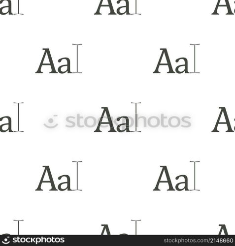 Typography pattern seamless background texture repeat wallpaper geometric vector. Typography pattern seamless vector