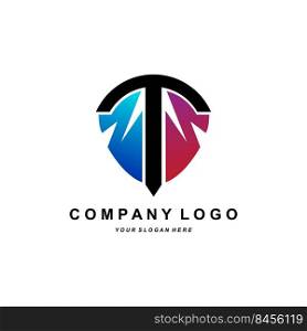 TZ or ZT Font Logo, T and Z Letter Icon Vector, Company Brand Design Illustration, Sticker, Screen Printing