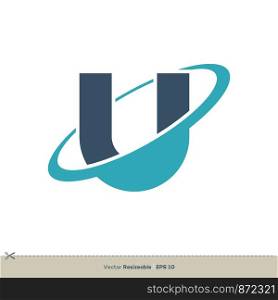 U Letter logo Template Illustration Design. Vector EPS 10.