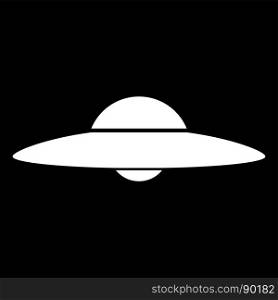 UFO. Flying saucer icon .