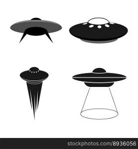 UFO icon vector illustration design