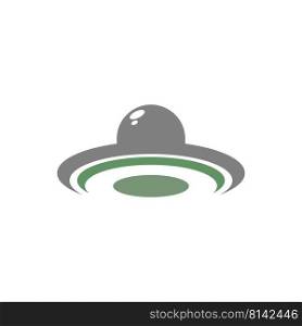Ufo logo icon design illustration template