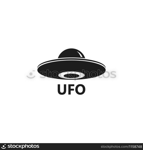 UFO vector logo template illustration design