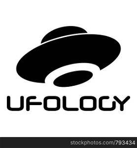 Ufology day logo. Simple illustration of ufology day vector logo for web design isolated on white background. Ufology day logo, simple style