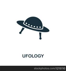 Ufology vector icon illustration. Creative sign from science icons collection. Filled flat Ufology icon for computer and mobile. Symbol, logo vector graphics.. Ufology vector icon symbol. Creative sign from science icons collection. Filled flat Ufology icon for computer and mobile