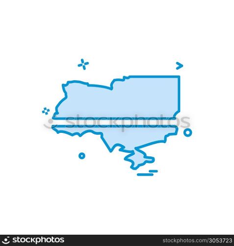 Ukraine icon design vector