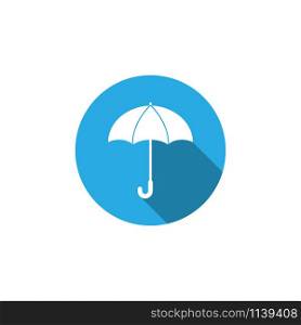 Umbrella icon graphic design template vector isolated. Umbrella icon graphic design template vector