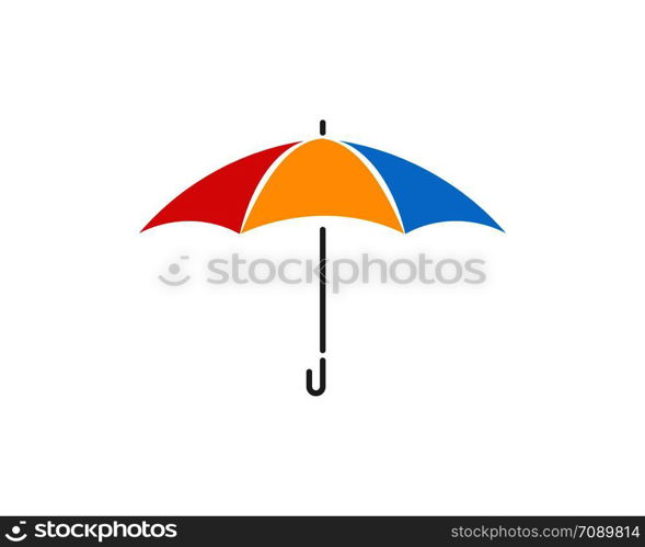 Umbrella icon vector design template