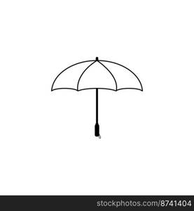 umbrella icon vector illustration symbol design