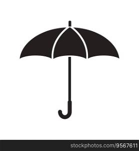 Umbrella icon vector on trendy design