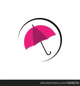 umbrella icon vector template design
