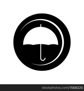 umbrella icon vector template design