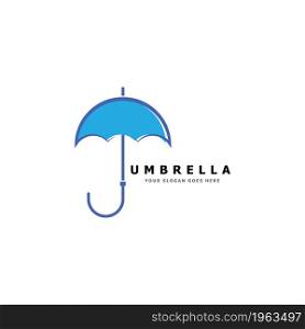 umbrella logo design icon